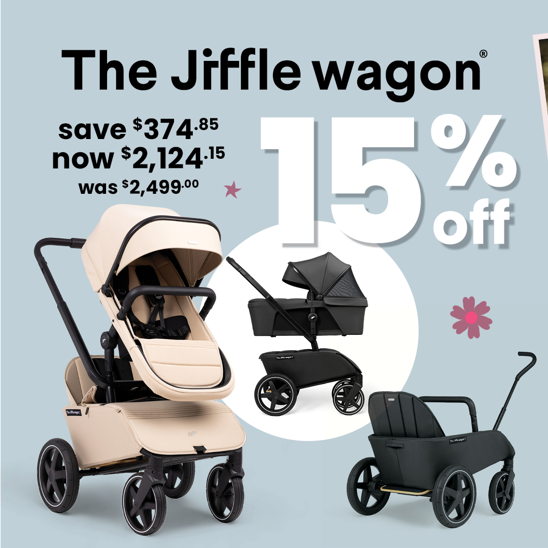 15% off The Jiffle Wagon